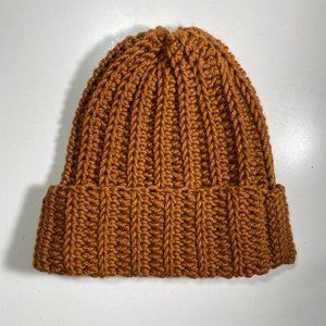 Chunky Hand Knit Cuffed Beanie